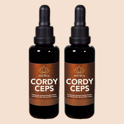 Naurua Cordyceps Extrakt Tinktur 50ml | 2er Set