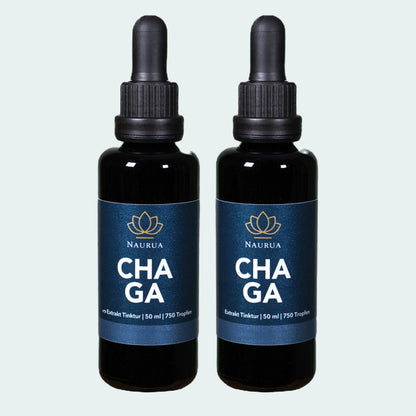 Naurua Chaga Extrakt Tinktur 50ml | 2er Set