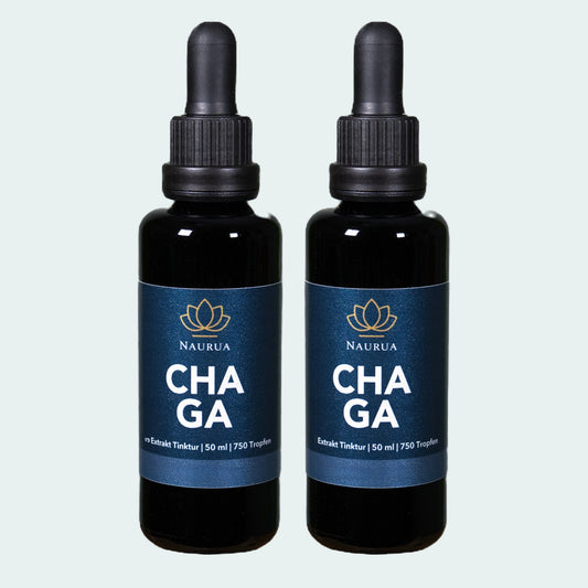 Naurua Chaga Extrakt Tinktur 50ml | 2er Set
