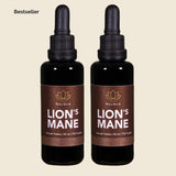 Lion's Mane Extrakt Tinktur | 2 × 50 ml | 100% rein