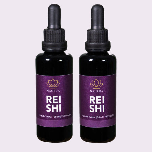 Naurua Reishi Extrakt Tinktur 50ml | 2er Set